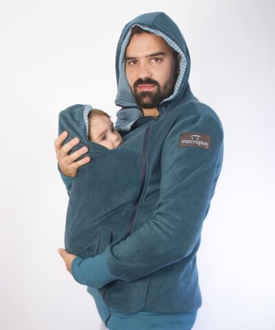 Abric porteig, embaràs i estàndard verd + insertable – Talla gran