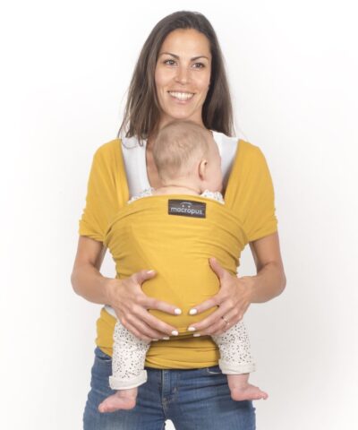 Fulard elàstic mostassa