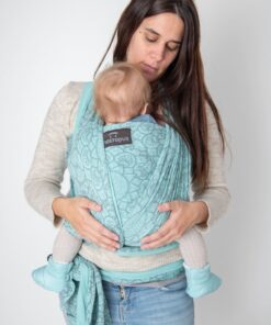 Fulard elàstic turquesa-mandala