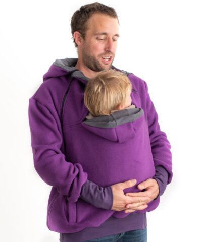 Abric porteig, embaràs i estàndard lila + insertable - Talla gran