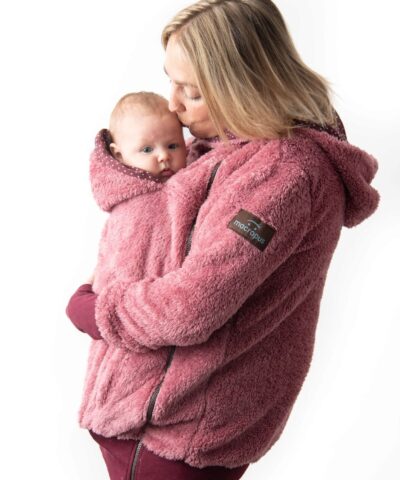 Abric porteig, embaràs i estàndard rosa + insertable - Talla gran