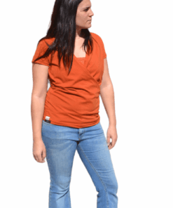 Samarreta lactància i embaràs teula - Màniga curta