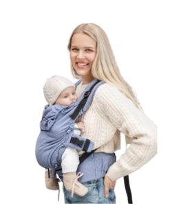 Motxilla Ergonòmica Quokkababy E-Carrier Blue Vibes