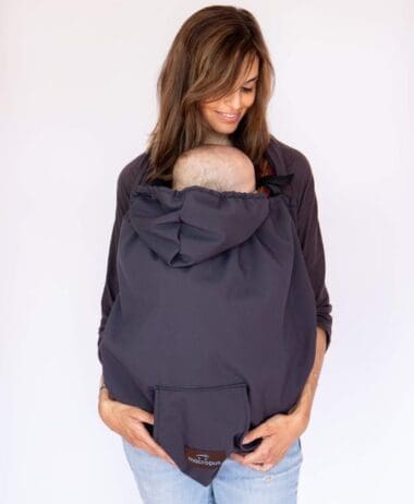 Cobertor De Porteo Babywearing Cover Denim 