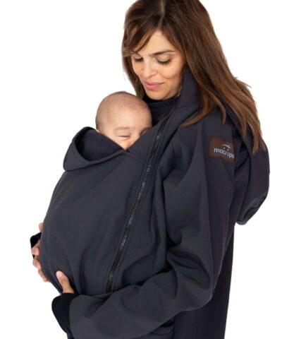 Jaqueta softshell gris fosc