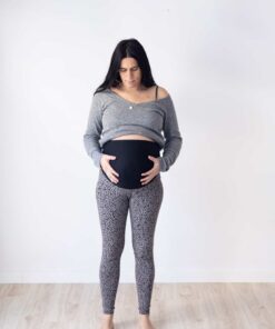 Leggings embarazo gris