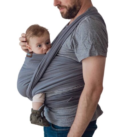 Fulard elàstic gris