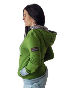 Sudadera lactancia verde