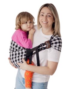Bandolera porteig toddler vichy