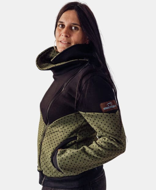 Sudadera lactancia topo caqui - Imagen 2